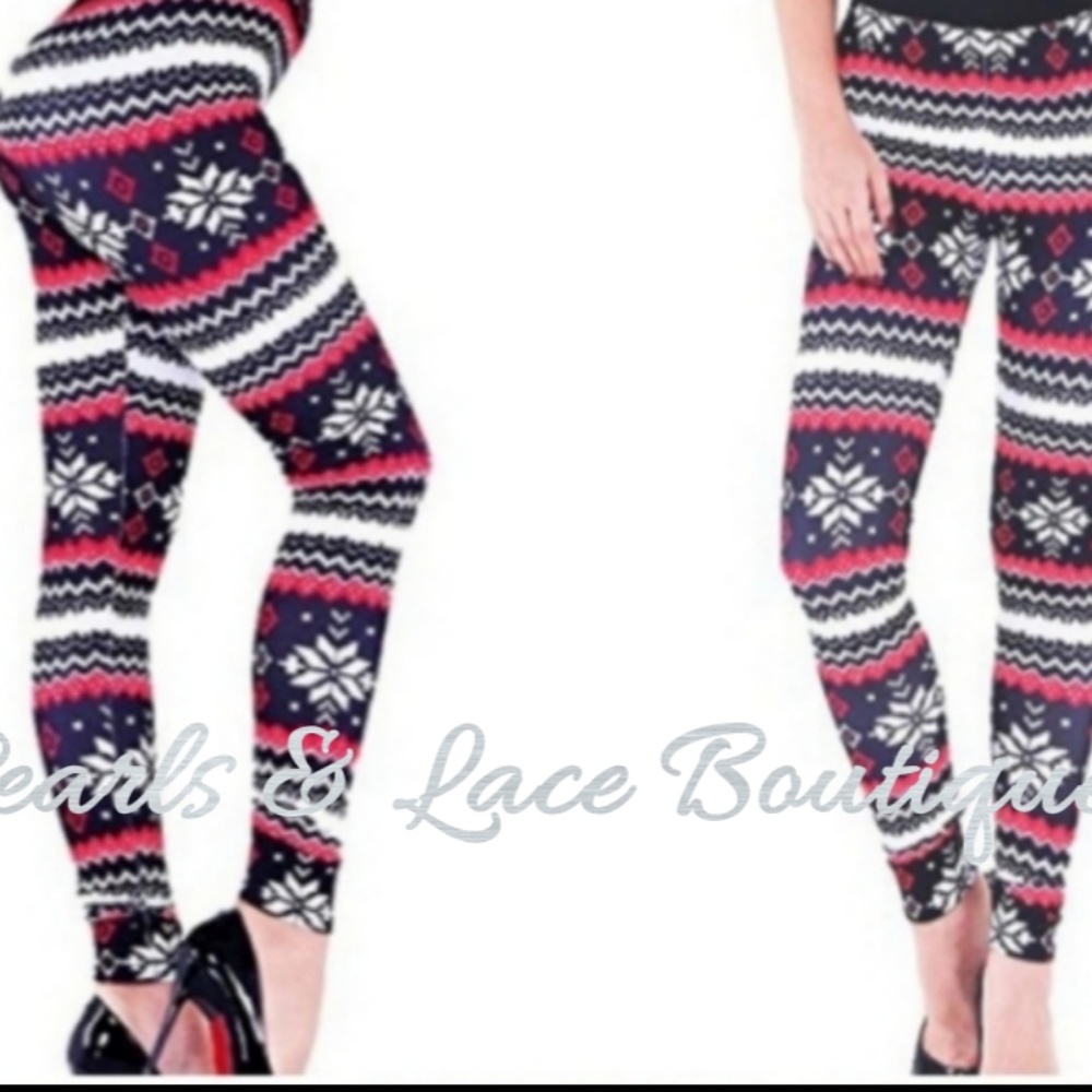 Winter Theme Extra silky Leggings 